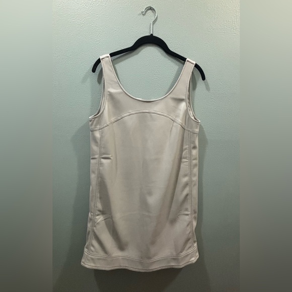 Pilcro by Anthropologie Shift Faux Leather Mini Dress NWT SZ 4 - Picture 4 of 11